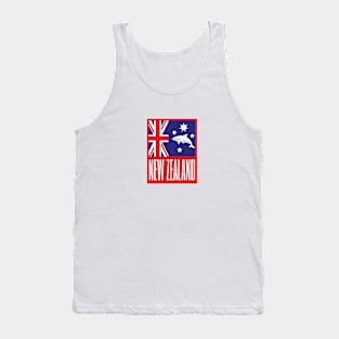 New Zealand Country Symbols Tank Top